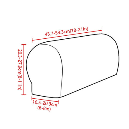 Set of 2 Spandex Sofa Arm Covers – image 11