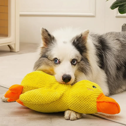 Calming Dog Toy with Realistic Quacking Sound | Durable Chew Toy for Anxiety Relief and Engaging Play