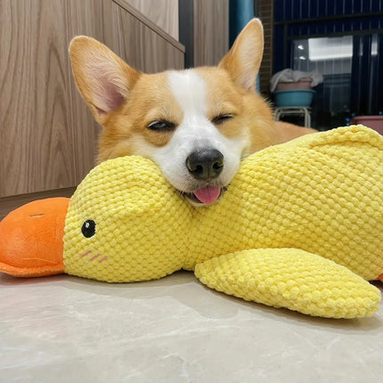 Calming Dog Toy with Realistic Quacking Sound | Durable Chew Toy for Anxiety Relief and Engaging Play