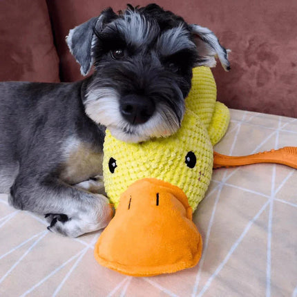 Calming Dog Toy with Realistic Quacking Sound | Durable Chew Toy for Anxiety Relief and Engaging Play