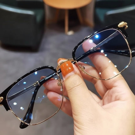 Blue Light Blocking Reading Glasses with Titanium Frame | Comfortable Design for Reduced Eye Strain and Clear Vision