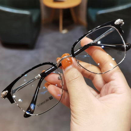 Blue Light Blocking Reading Glasses with Titanium Frame | Comfortable Design for Reduced Eye Strain and Clear Vision