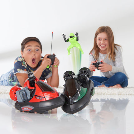 Remote Control Bumper Cars Racing Set with Crash Sensor Effects | Two-Player Fun for Thrilling Indoor Battles