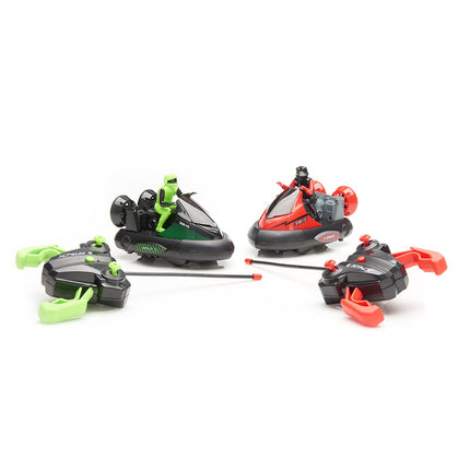 Remote Control Bumper Cars Racing Set with Crash Sensor Effects | Two-Player Fun for Thrilling Indoor Battles