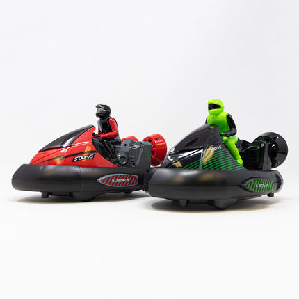 Remote Control Bumper Cars Racing Set with Crash Sensor Effects | Two-Player Fun for Thrilling Indoor Battles