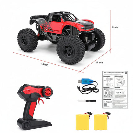 Amphibious Remote Control Monster Truck with 4WD | All-Terrain Adventure for Water and Off-Road Fun