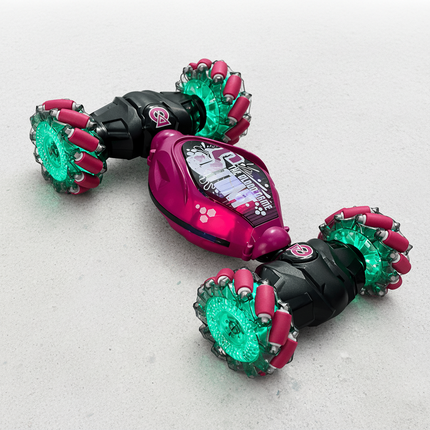 Remote Control Stunt Car with Gesture Control & Light-Up Wheels | All-Terrain Fun for Kids and Adults