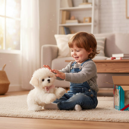 Interactive Robotic Puppy Toy with Walking Motion | Engaging Play Companion for Kids