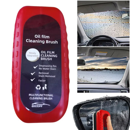 Oil Film Remover for Car Glass with Hydrophobic Coating, Fog and Grime Cleaner for the Daily Commute