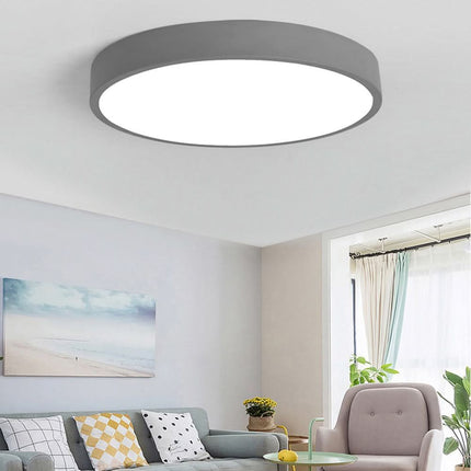 Round LED Ceiling Light with Energy-Saving Technology | Even Illumination for Living Rooms and Bedrooms