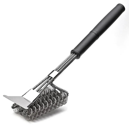 Bristle Free BBQ Grill Brush Cleaner with Scraper, Grill Cleaning Brush for All Grates – image 8
