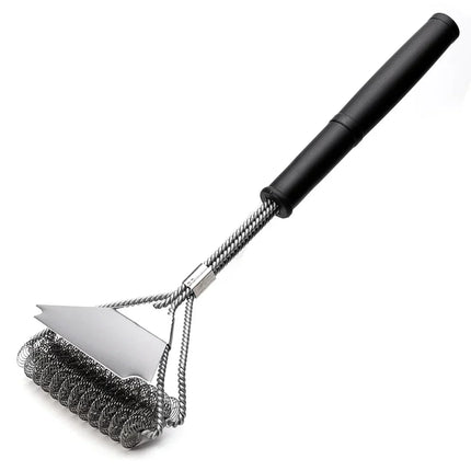 Bristle Free BBQ Grill Brush Cleaner with Scraper, Stainless Steel Grill Cleaner, Grill Cleaning Brush for All – image 9
