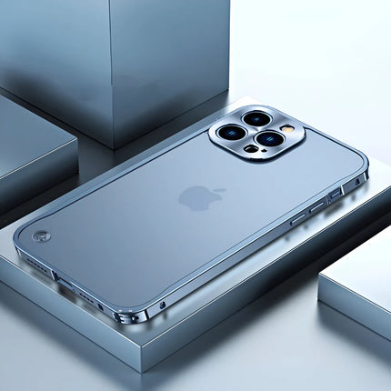 Aluminum iPhone Case with Protective Bumper Frame | Lightweight Design for Maximum Durability and Style