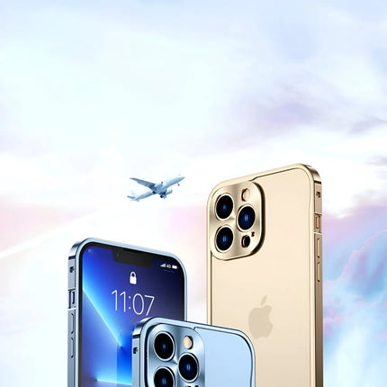 Aluminum iPhone Case with Protective Bumper Frame | Lightweight Design for Maximum Durability and Style