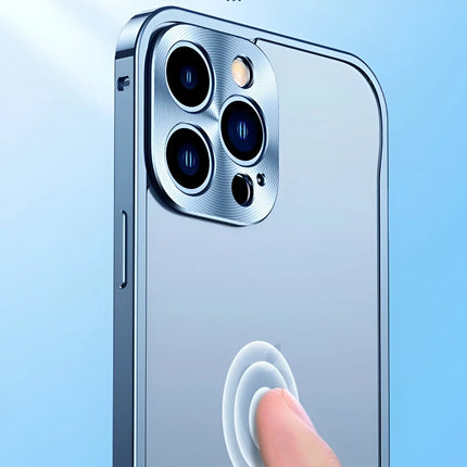 Aluminum iPhone Case with Protective Bumper Frame | Lightweight Design for Maximum Durability and Style