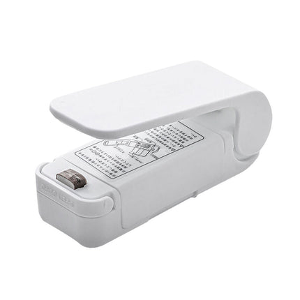 Mini Heat Sealer with Rechargeable Battery | Portable Kitchen Tool for Quick Sealing
