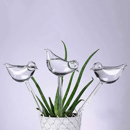 Self-Watering Plant Glass Bulbs with Eco-Friendly Design | Set of 2 for Hassle-Free Plant Care