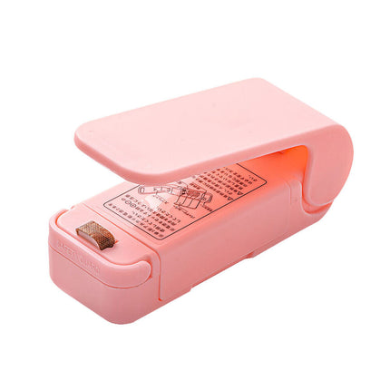 Mini Heat Sealer with Rechargeable Battery | Portable Kitchen Tool for Quick Sealing
