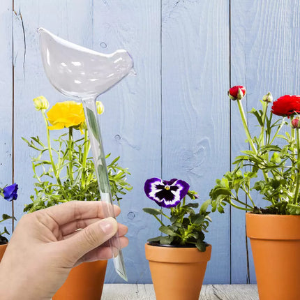 Self-Watering Plant Glass Bulbs with Eco-Friendly Design | Set of 2 for Hassle-Free Plant Care