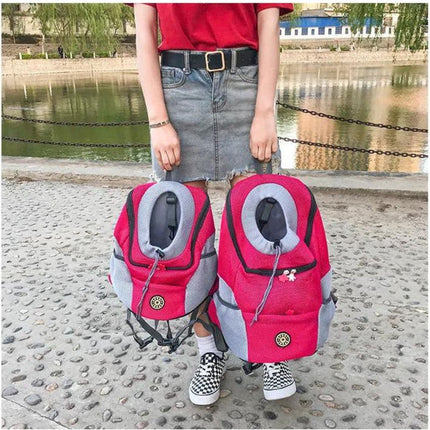 Pet Carrier Backpack with Breathable Mesh & Adjustable Straps | Comfortable Travel Solution for Pets