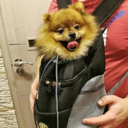 Pet Carrier Backpack with Breathable Mesh & Adjustable Straps | Comfortable Travel Solution for Pets