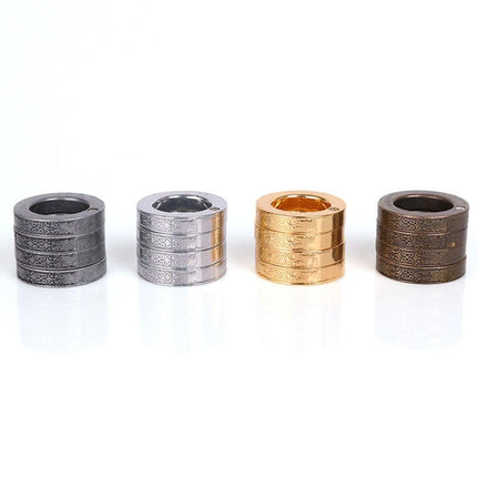 Stackable Rings, Round or Hexagon Ring in Zinc Alloy – image 9