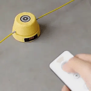 Rope Skipping Machine with Adjustable Speed | Compact Design for Effective Workouts