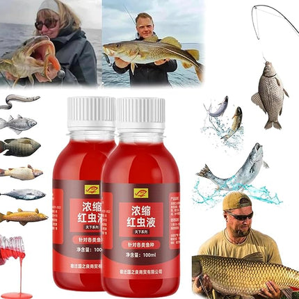 Fishing Bait Attractant for Bait and Lures, Multi Species Fish Attractant for Beginners and Weekend Anglers