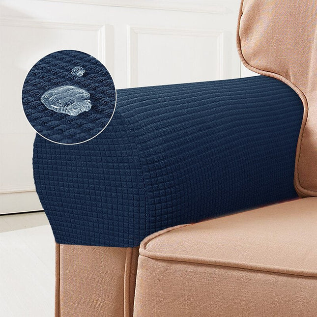 Stretch Armchair Armrest Covers, Set of 2 Spandex Sofa Arm Covers, Couch Arm Covers for Armchairs and Sofas