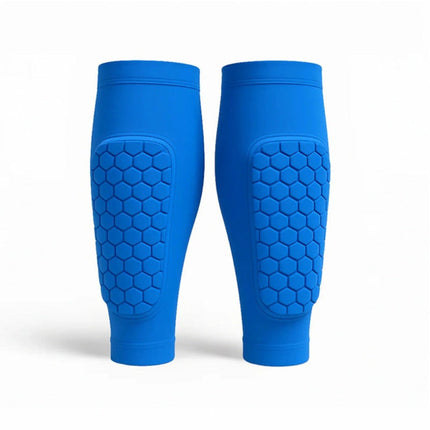 Skiing Shin Guards with Compression Fit and Shock Absorption | Breathable Protective Gear for Maximum Comfort