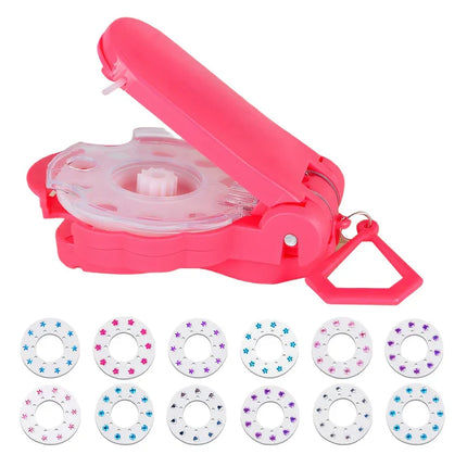 Rhinestone Applicator for Hair, Gem Stapler with Gem Stickers – image 16