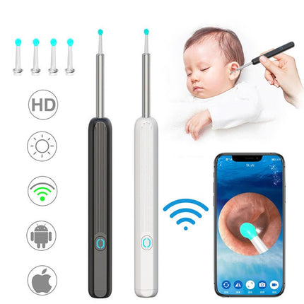 Ear Cleaner with HD Camera | Wireless Design for Safe, Effective Cleaning