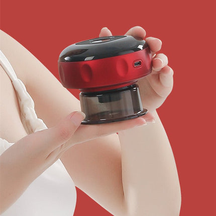 Electric Vacuum Cupping Massager with Adjustable Suction | Therapeutic Pain Relief and Muscle Recovery