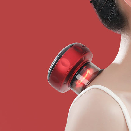 Electric Vacuum Cupping Massager with Adjustable Suction | Therapeutic Pain Relief and Muscle Recovery