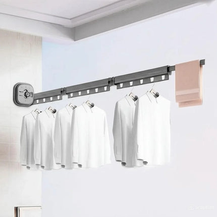 Foldable Suction Cup Drying Rack with Adjustable Arms | Space-Saving Solution for Kitchen and Bathroom