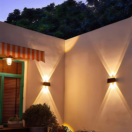 Solar Wall Sconce with Dual Lighting Modes | Eco-Friendly LED Accent Light for Pathways and Gardens
