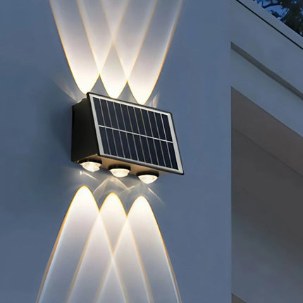 Solar Wall Sconce with Dual Lighting Modes | Eco-Friendly LED Accent Light for Pathways and Gardens