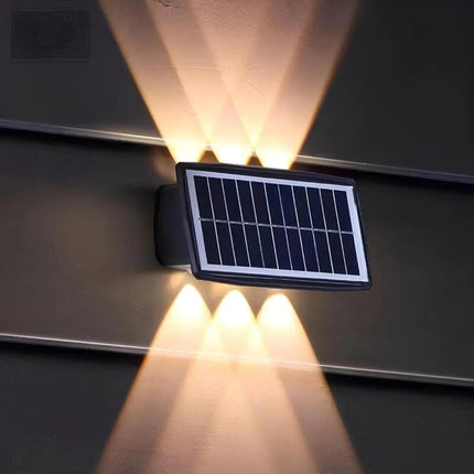 Solar Wall Sconce with Dual Lighting Modes | Eco-Friendly LED Accent Light for Pathways and Gardens