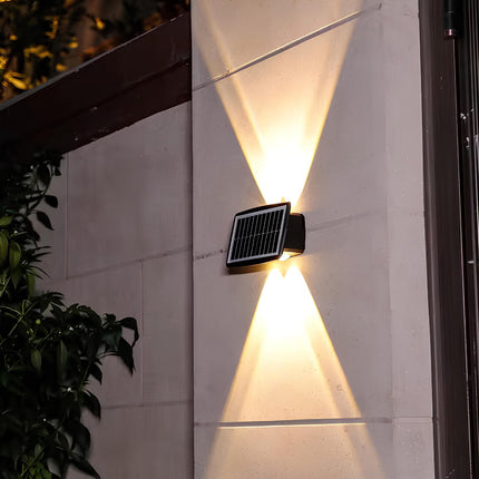 Solar Wall Sconce with Dual Lighting Modes | Eco-Friendly LED Accent Light for Pathways and Gardens