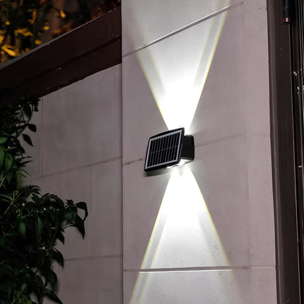 Solar Wall Sconce with Dual Lighting Modes | Eco-Friendly LED Accent Light for Pathways and Gardens