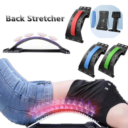 Orthopedic Back Stretcher Device with Adjustable Height | Spinal Alignment for Ultimate Pain Relief