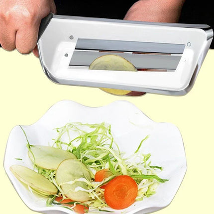 Stainless Steel Vegetable Shredder with Ergonomic Handle | Easy Grater for Effortless Meal Prep