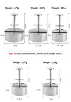 Non Stick Hamburger Patty Maker, Dishwasher Safe Meat Press – image 9