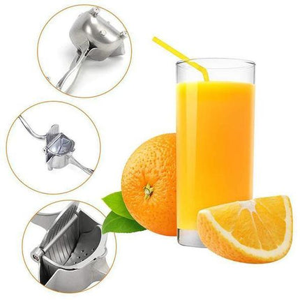 Lemon Squeezer, Stainless Steel Citrus Juicer with Lever – image 12