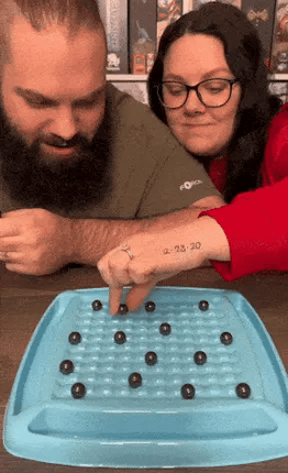 Magnetic Board Game for Family Game Night, Play Out All Your Magnets to Win, Screen-Free Strategy for Kids and Adults