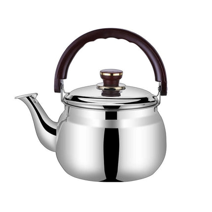 Stainless Steel Tea Kettle, Whistling Kettle with Ergonomic Handle – image 4