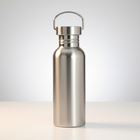 Insulated Stainless Steel Water Bottle, Reusable Water Bottles with Leakproof Lid, Metal Water Bottle for Gym and Travel_00