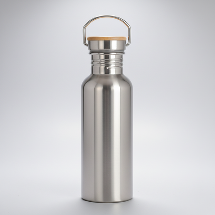 Stainless Steel Water Bottle with Leakproof Lid | Insulated Hydration for Travel and Gym Use