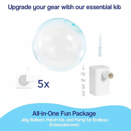 Giant Inflatable Bubble Ball for Outdoor Play with Tear-Resistant TPR | Active Fun for Kids 4+ at Parties and Events