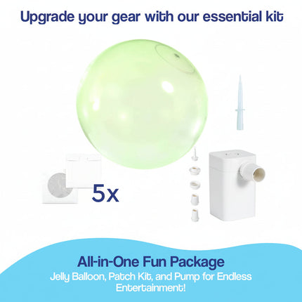 Giant Inflatable Bubble Ball for Outdoor Play with Tear-Resistant TPR | Active Fun for Kids 4+ at Parties and Events
